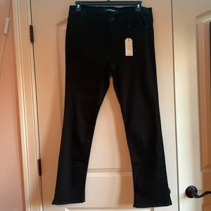 Express Skyscraper jeans, black 14 short
